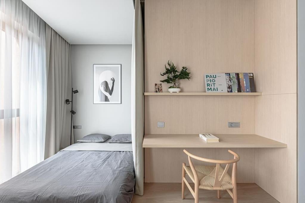Cozy Japanese Oasis With Balcony, Gramophone, Netflix Apartment Vilnius Exterior photo